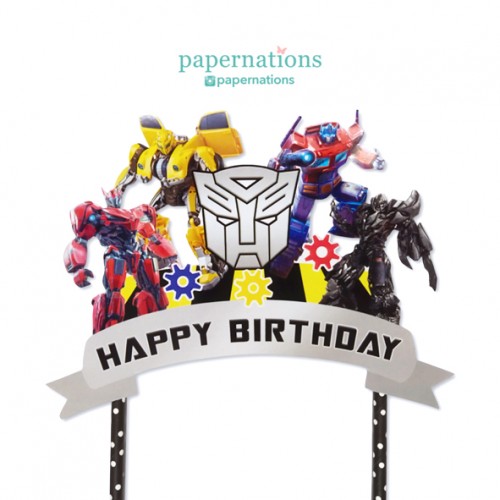 Transformers Cake Topper